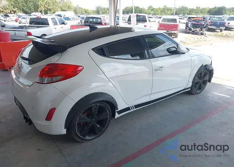 2016 Hyundai Veloster z USA, uszkodzony, nr VIN KMHTC6AD9GU304323